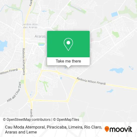 Cau Moda Atemporal map