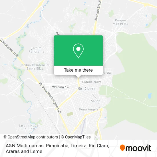 A&N Multimarcas map