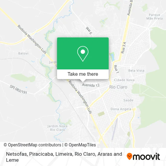 Netsofas map