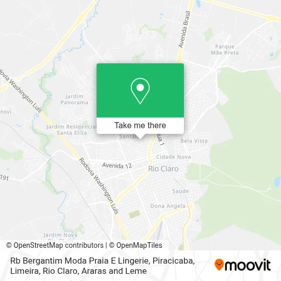 Rb Bergantim Moda Praia E Lingerie map