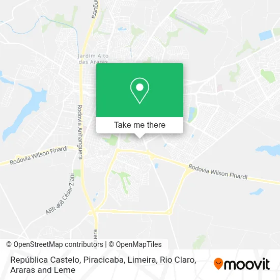 República Castelo map