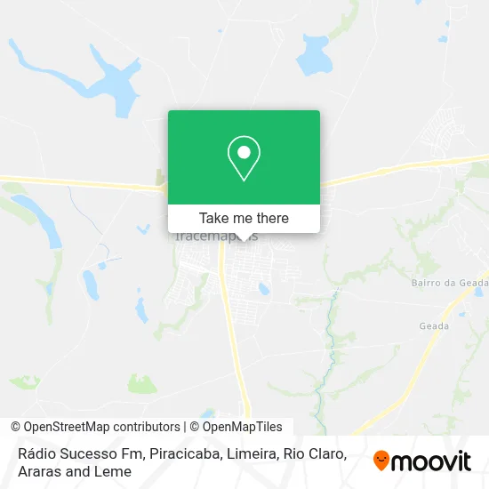 Rádio Sucesso Fm map