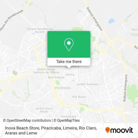 Inova Beach Store map