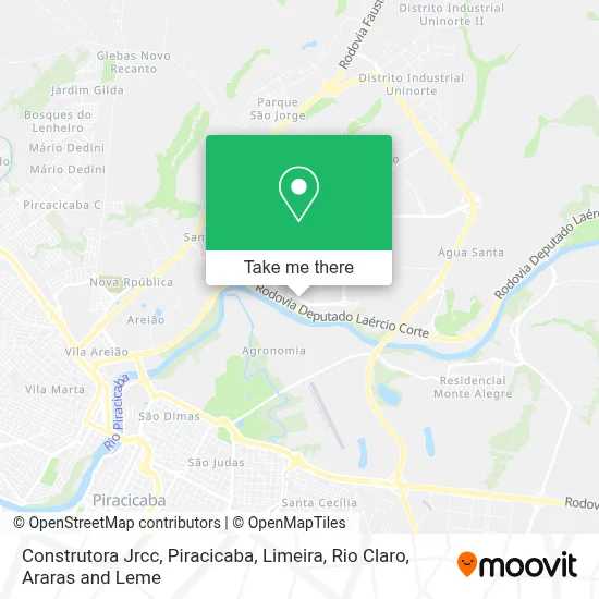 Construtora Jrcc map