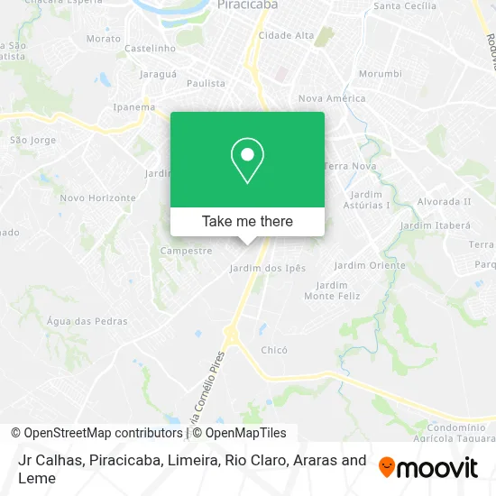 Jr Calhas map