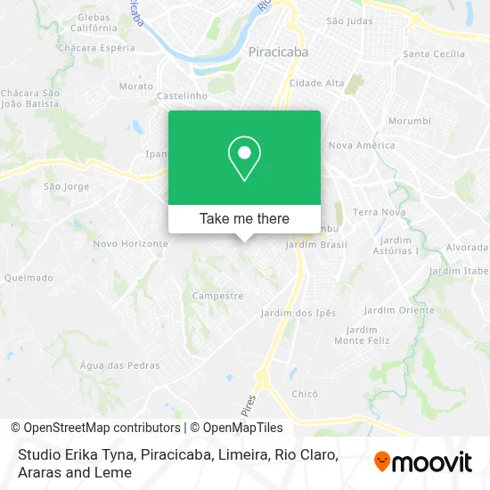 Studio Erika Tyna map
