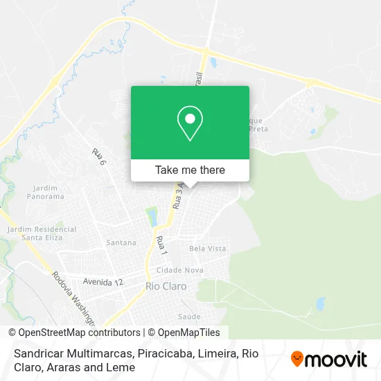 Sandricar Multimarcas map