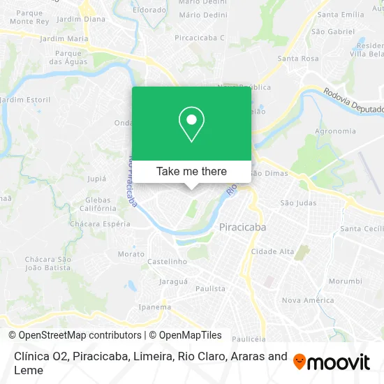 Clínica O2 map