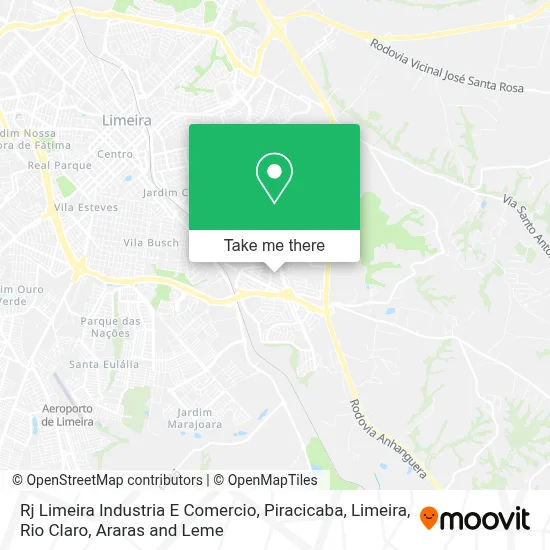 Rj Limeira Industria E Comercio map