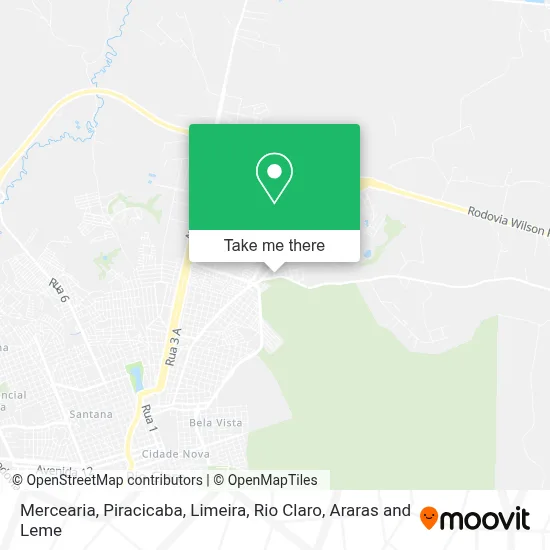 Mercearia map