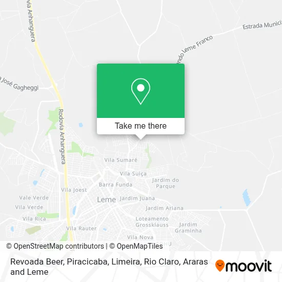 Revoada Beer map