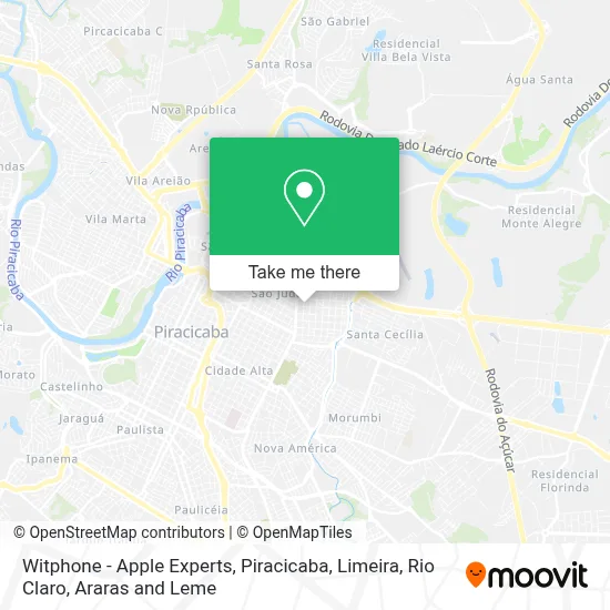 Witphone - Apple Experts map