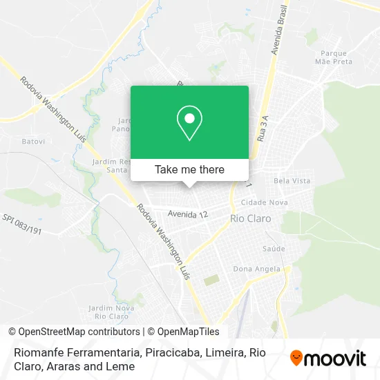Riomanfe Ferramentaria map
