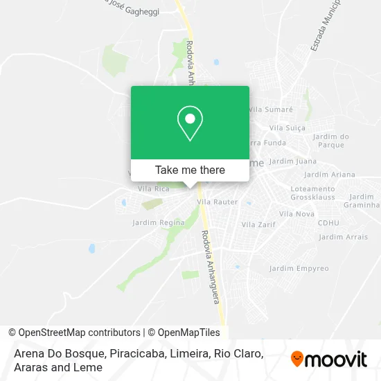 Arena Do Bosque map