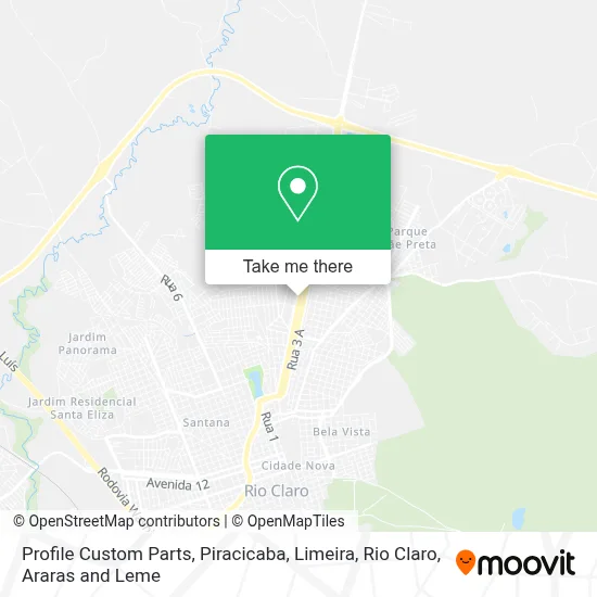Profile Custom Parts map