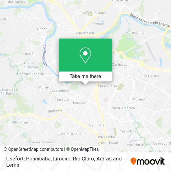 Usefort map