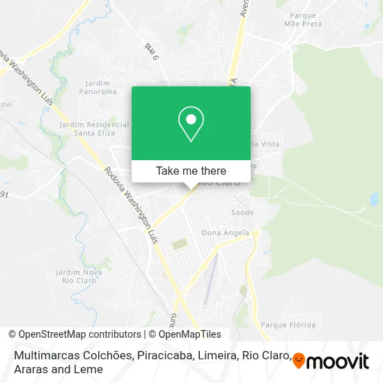 Multimarcas Colchões map