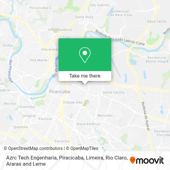 Azrc Tech Engenharia map