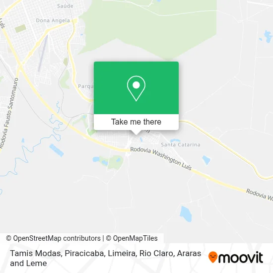 Tamis Modas map