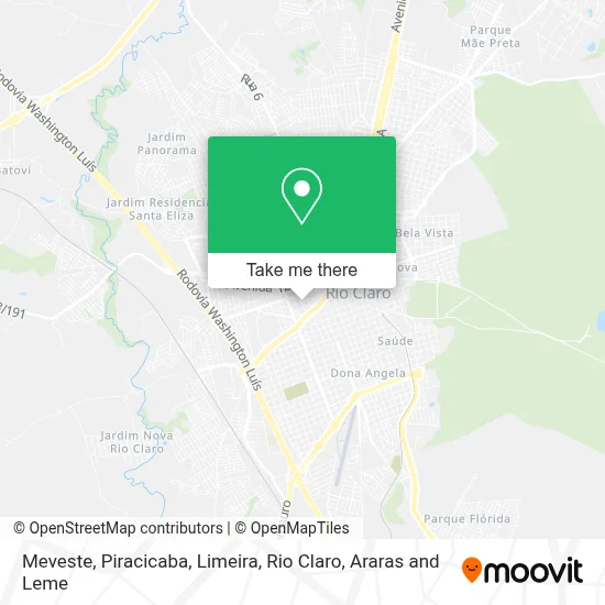 Meveste map