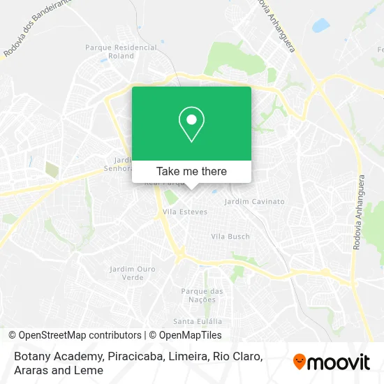 Botany Academy map