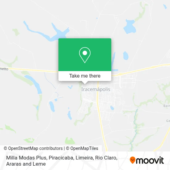 Milla Modas Plus map