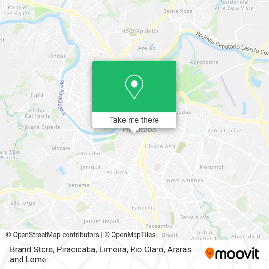 Brand Store map