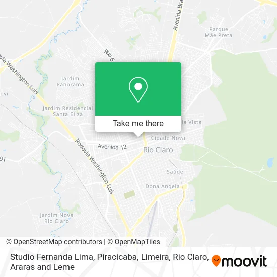 Studio Fernanda Lima map