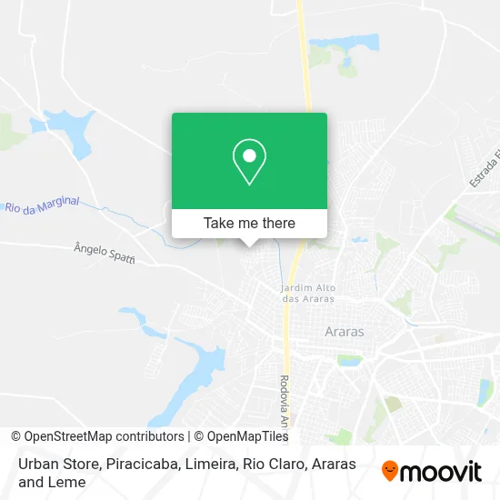 Urban Store map