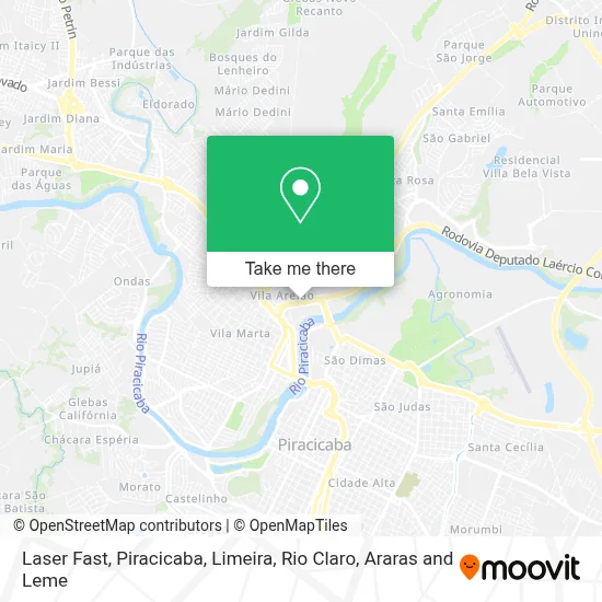 Laser Fast map