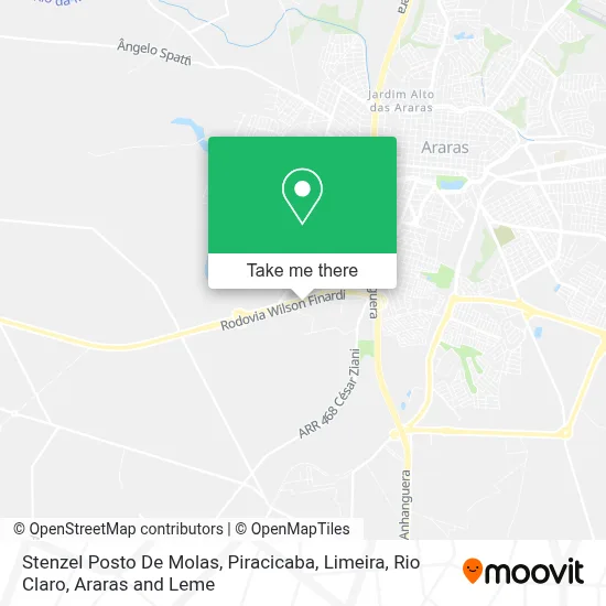 Stenzel Posto De Molas map
