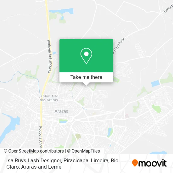 Isa Ruys Lash Designer map