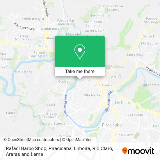 Rafael Barbe Shop map