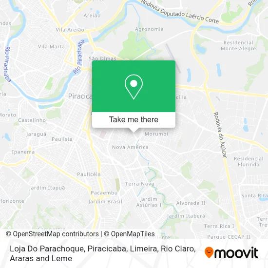 Loja Do Parachoque map