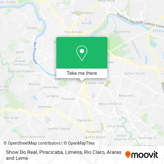 Show Do Real map