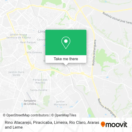 Rino Atacarejo map