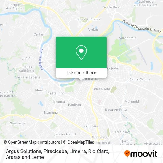 Argus Solutions map