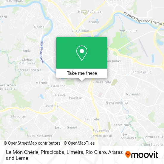 Le Mon Chérie map