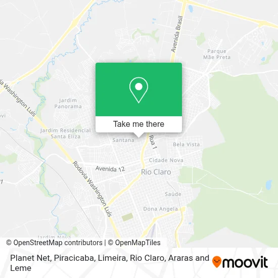 Planet Net map