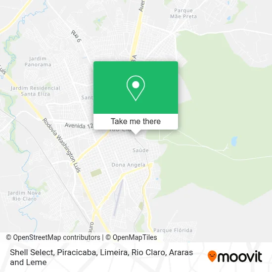 Shell Select map