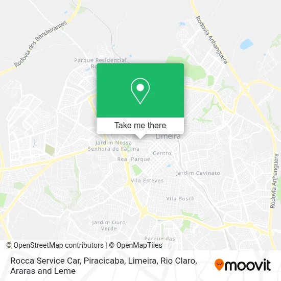 Rocca Service Car map