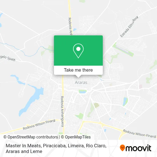 Master In Meats map