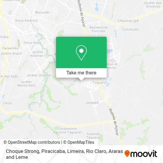 Choque Strong map