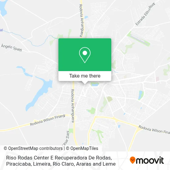 Riso Rodas Center E Recuperadora De Rodas map