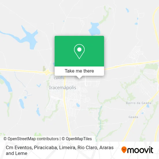Cm Eventos map