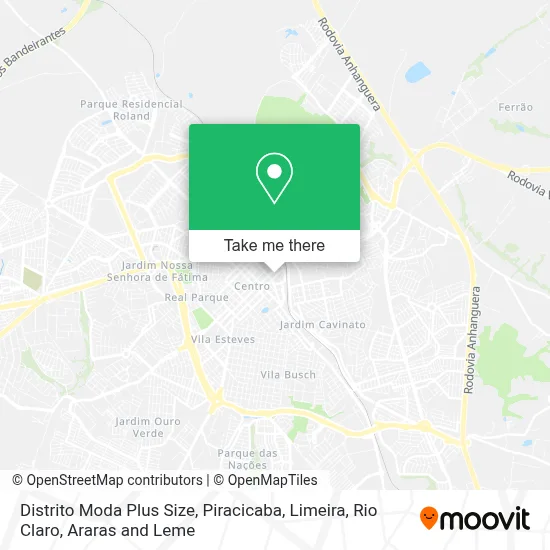 Distrito Moda Plus Size map