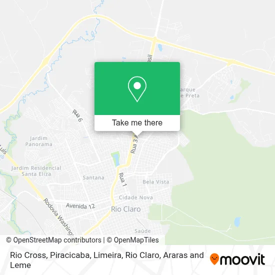 Rio Cross map