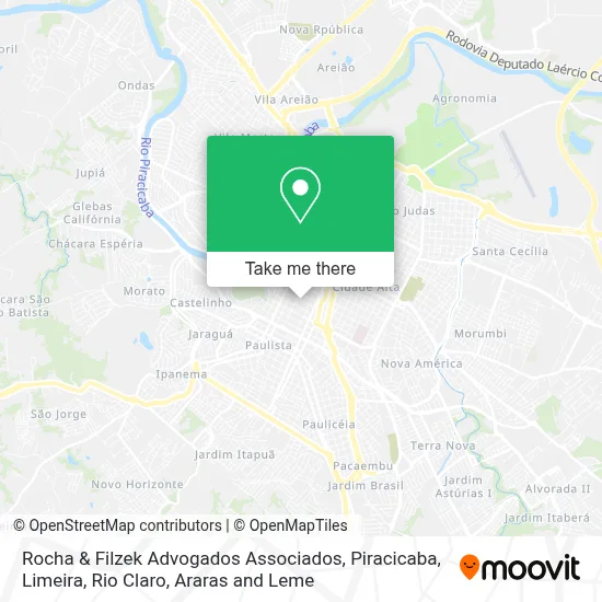 Rocha & Filzek Advogados Associados map