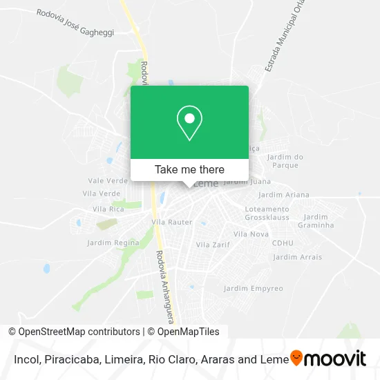 Incol map