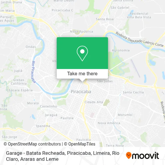 Garage - Batata Recheada map
